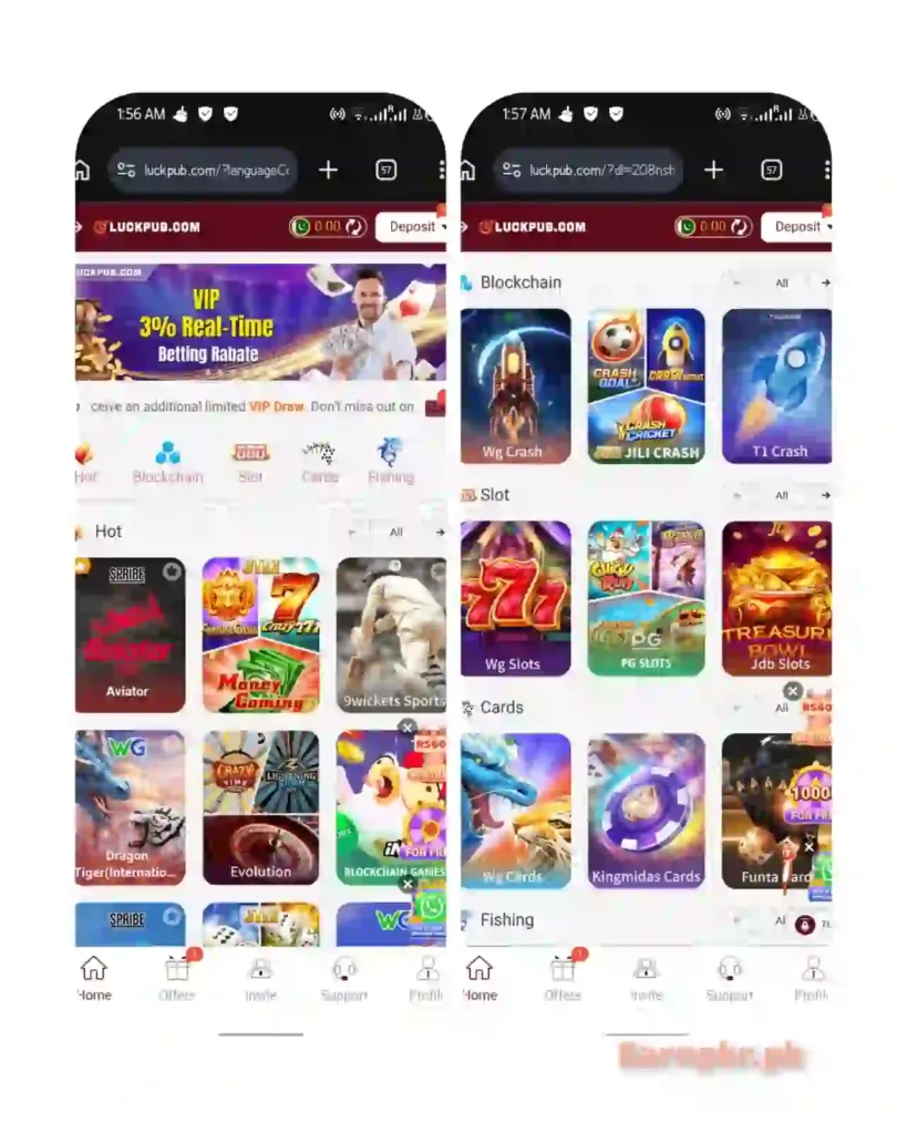 Luckpub Casino Game