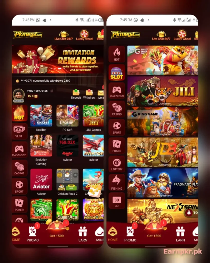 PKMegaWin Game