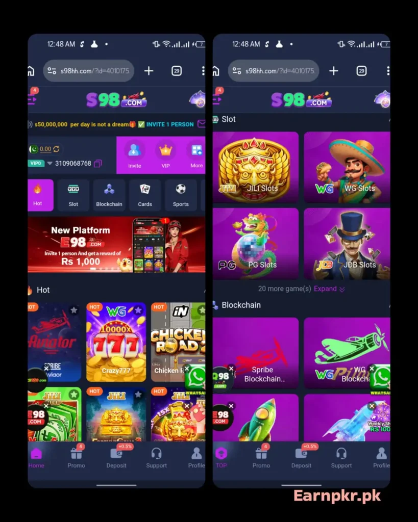 S98 Game